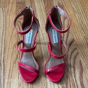 Steve Madden red heels